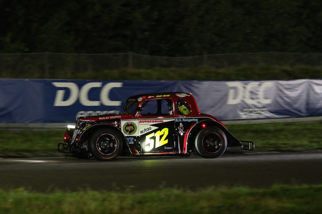 Kevin Verner tæt på det perfekte Night Race.
(Foto: Motorsporten.dk)
